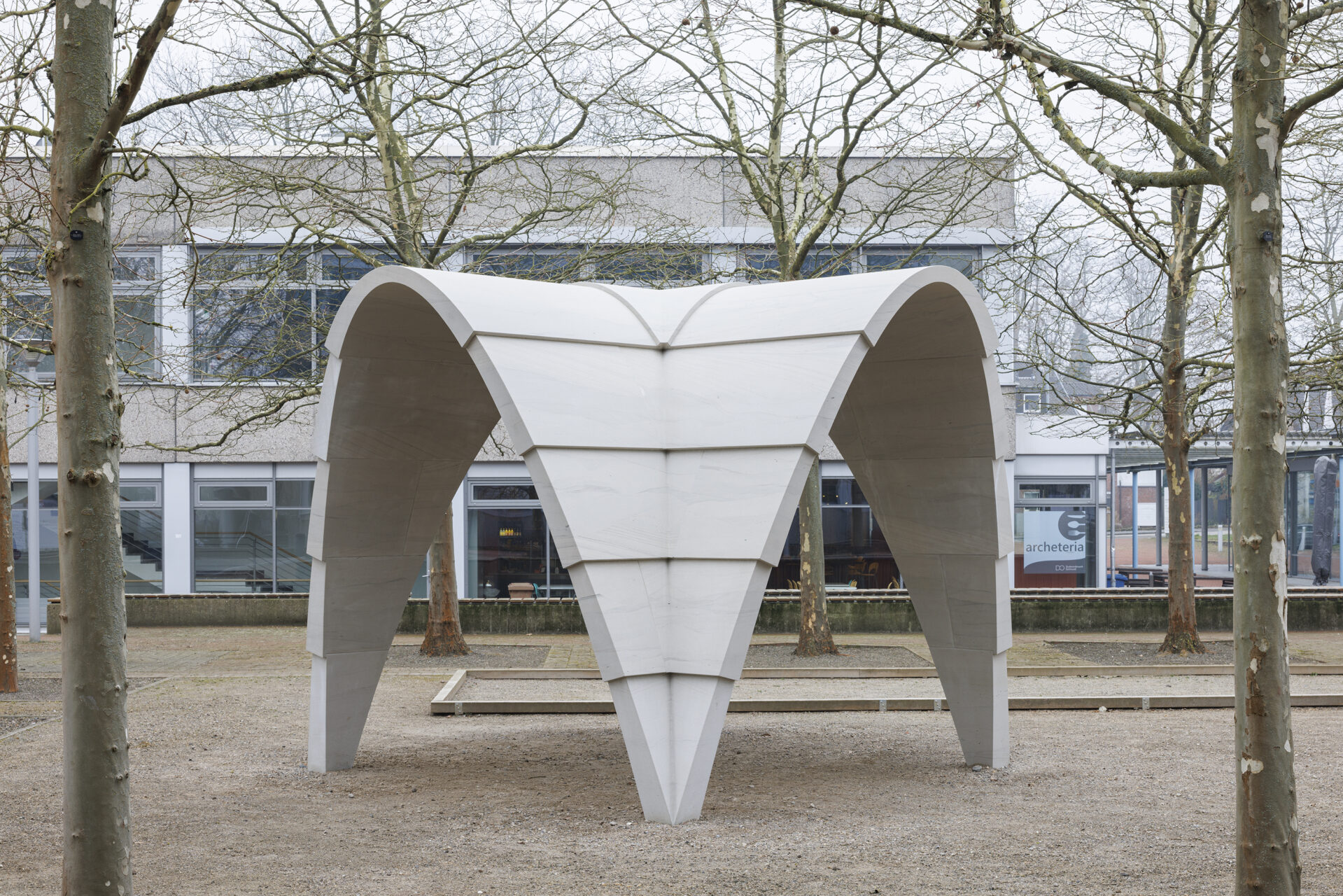Design-Build-Projekt "Pavillon aus Stein", Juniorprofessur MB