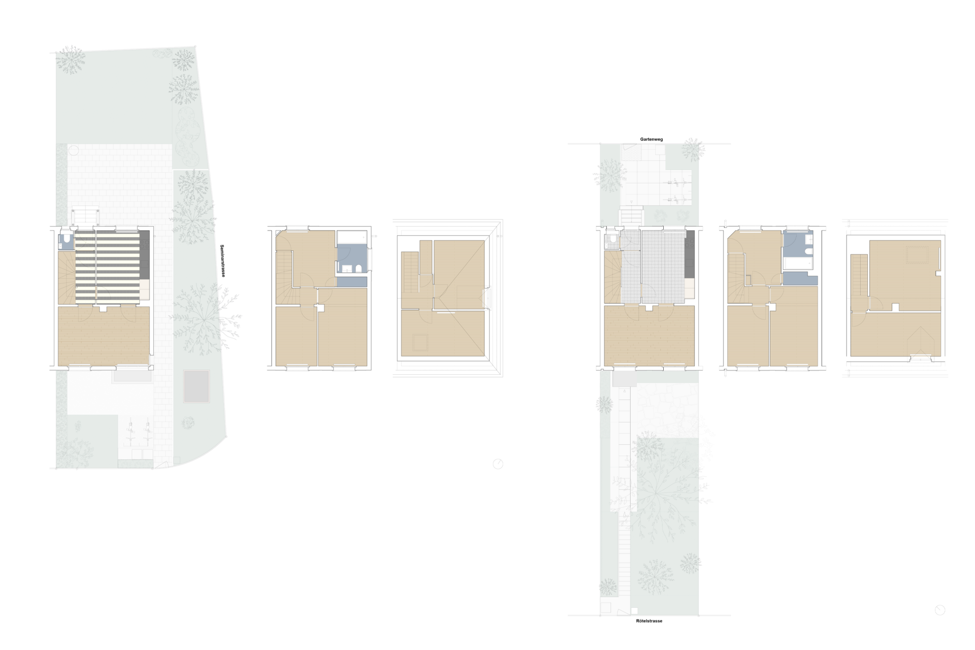 Reihenhäuser Siedlung Im Rötel, Zürich