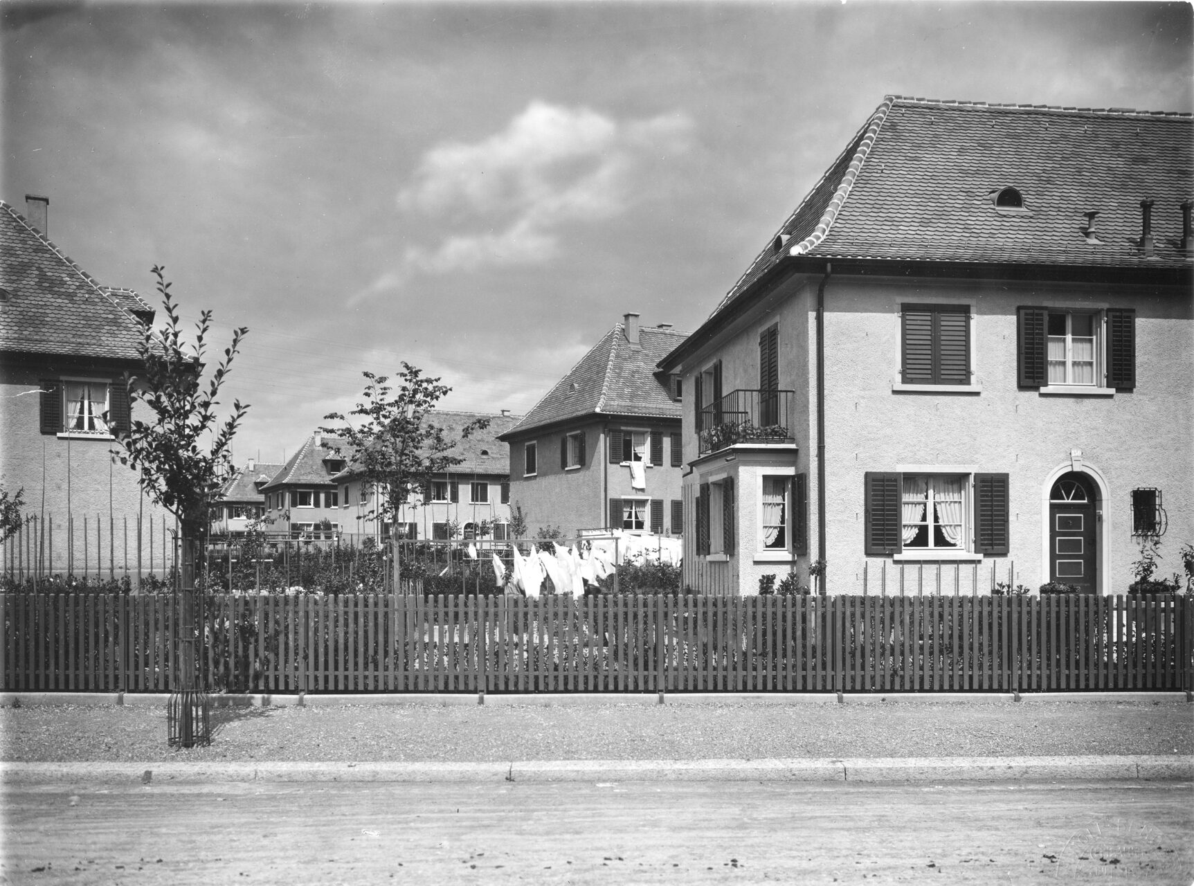 Reihenhäuser Siedlung Im Eisernen Zeit, Zürich